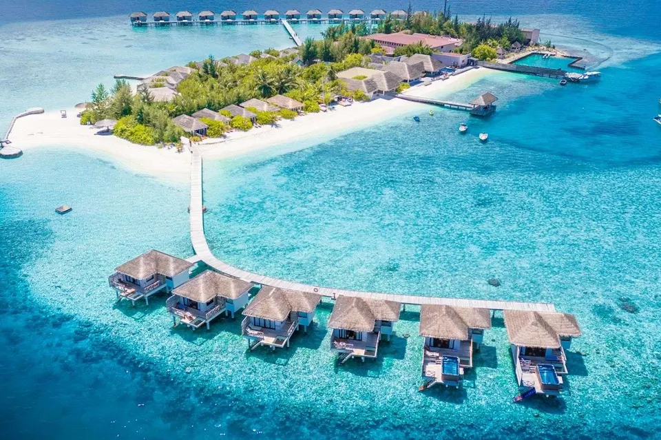 Resort Island in the Maldives