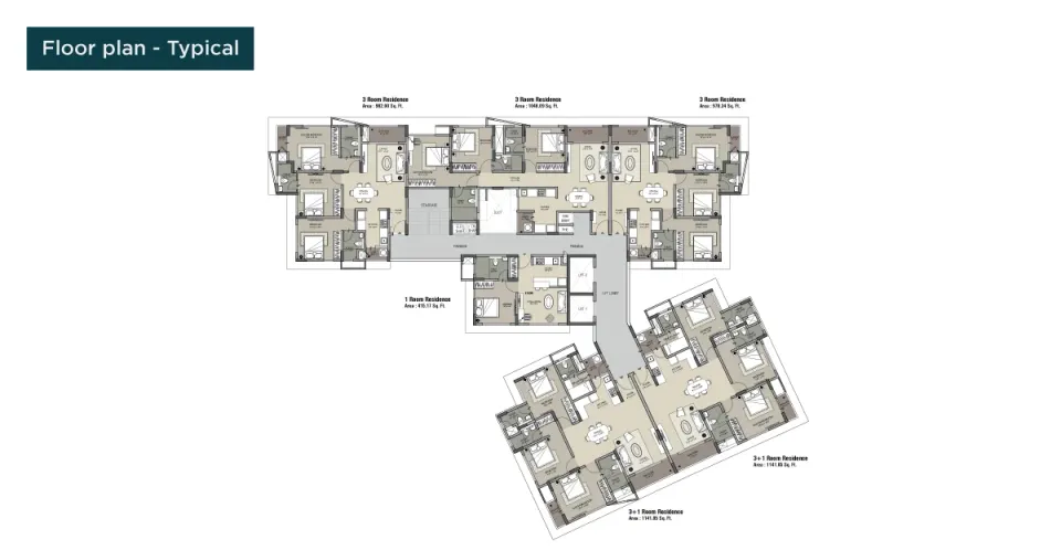 Floor plan: Typical Floor Plan
