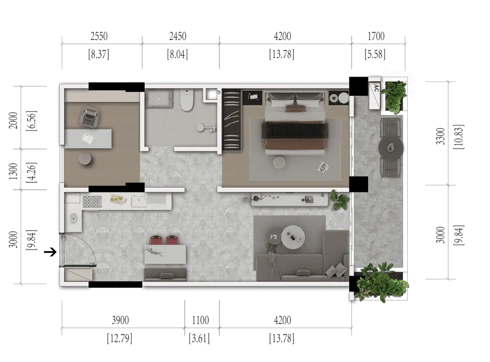 Floor plan: Floor plan 1