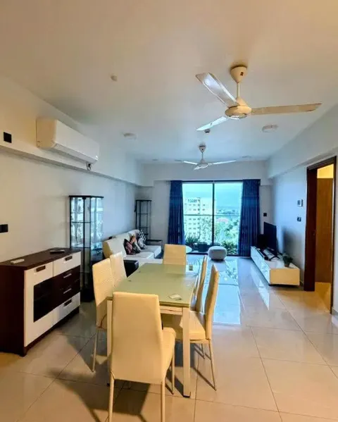 Ocanfront Residence - Fully Furnished 2 BHK Apartment for Rent