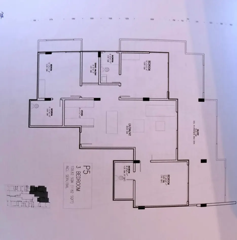 Penthouse for Sale, 3BD 3BTH Large Living and Dinning Area, Big Balcony Garden