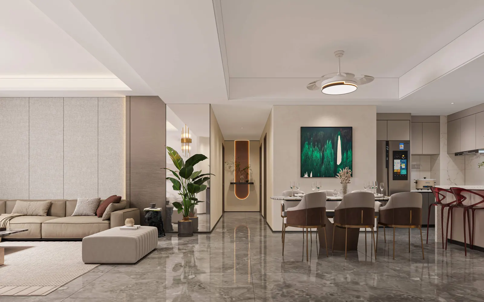 Bayfancy 3+1 Bedroom Apartments