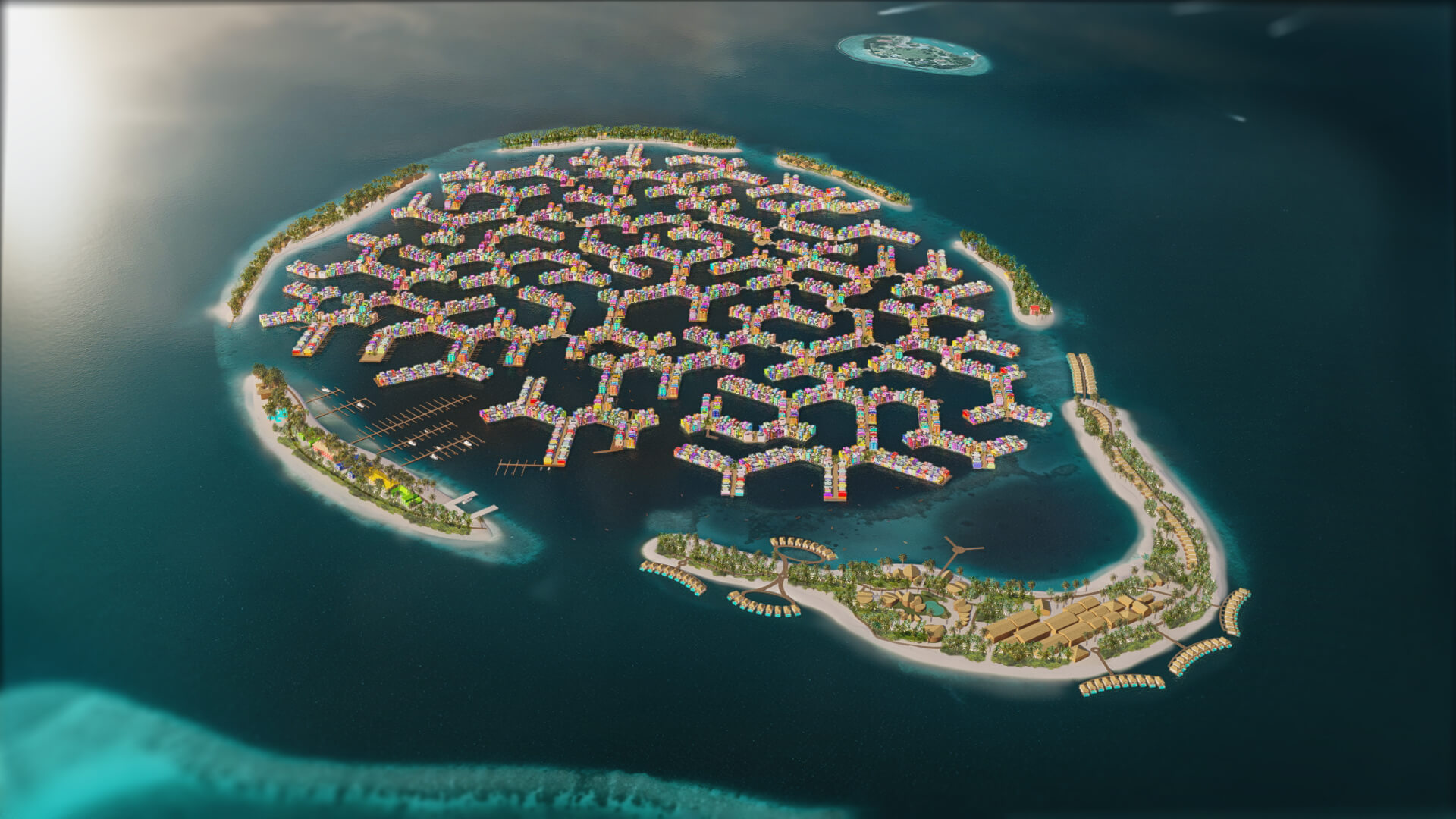 Maldives Floating City